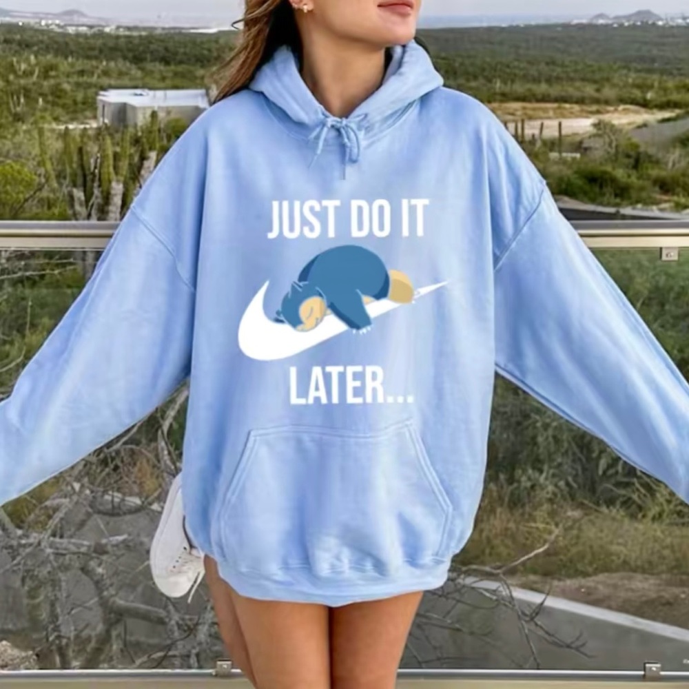 Pokémon Just do it later hoodie